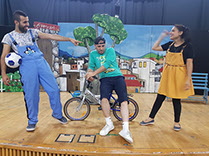 مسرح السراج مسرحيات وفعاليات لجميع الاجيال