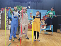 مسرح السراج مسرحيات وفعاليات لجميع الاجيال